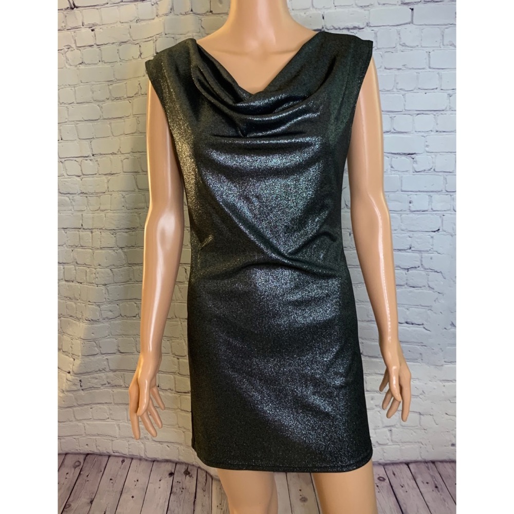 Black Quinn Dress Shimmery size small cocktail dress